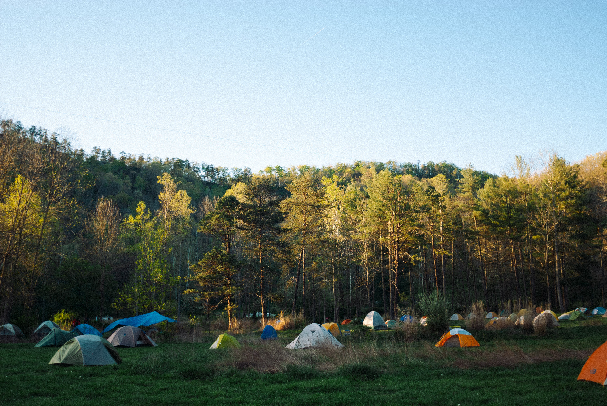 Acampamento Miguel’s Pizza - Red River Gorge